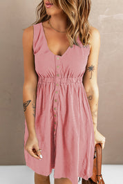Reyna | Stylish and Lightweight Button-Down Dress