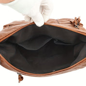 Stylish Mila Vintage-Inspired PU Leather Crossbody Bag