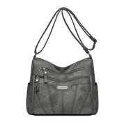 Kylee | Multi-Layer Leather Crossbody Travel Bag