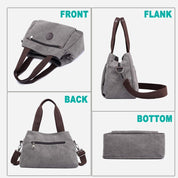 Large Versatile Multi-Pocket Crossbody Bag