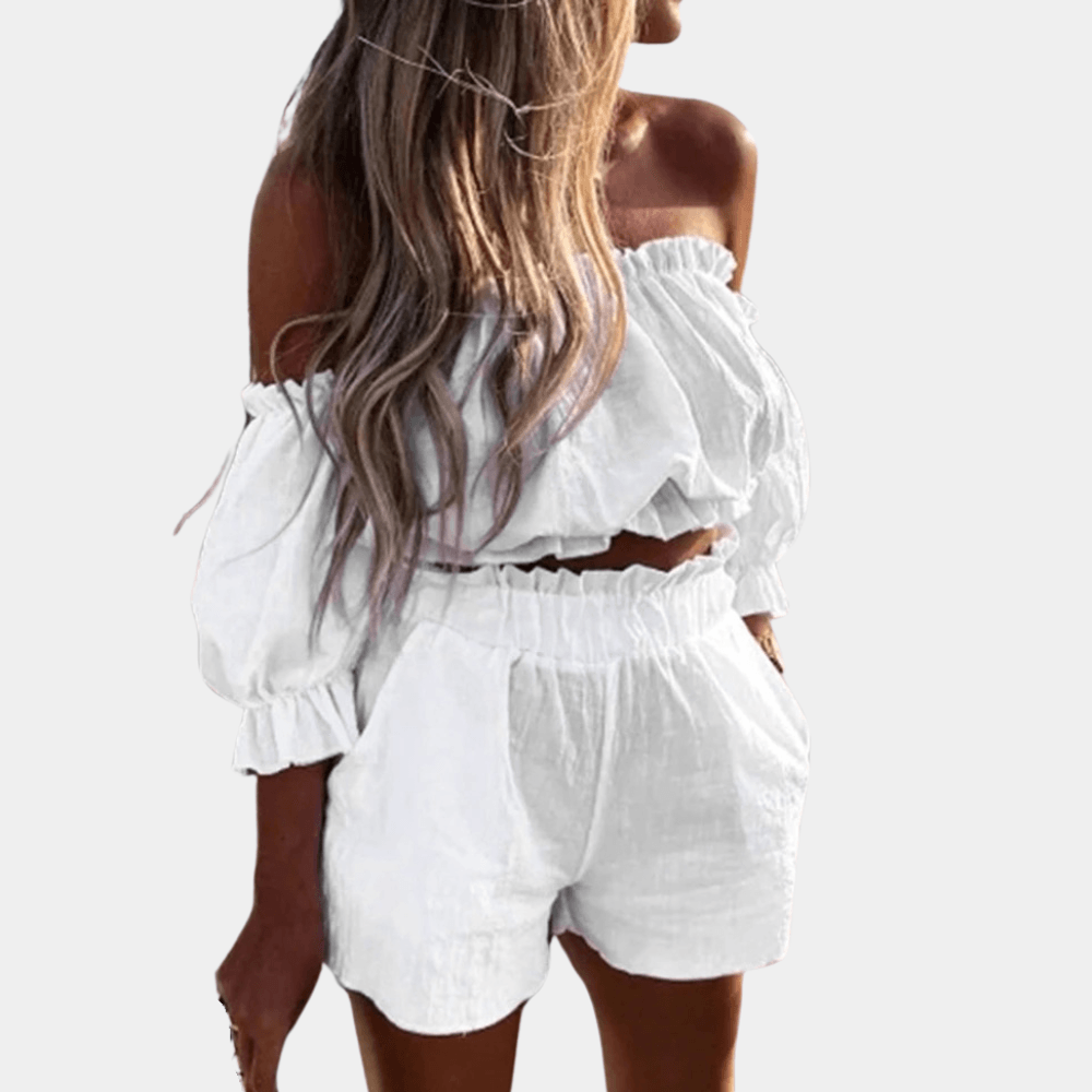 HILDA | Chic Off-Shoulder Ensemble - Lizabella Fashion