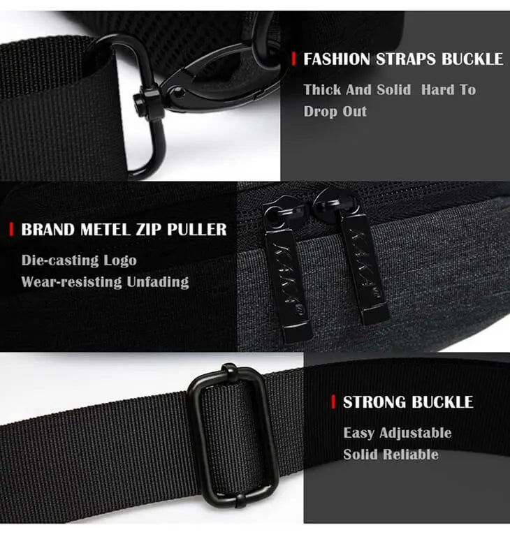 Quinton | Anti-Theft Crossbody Sling Bag