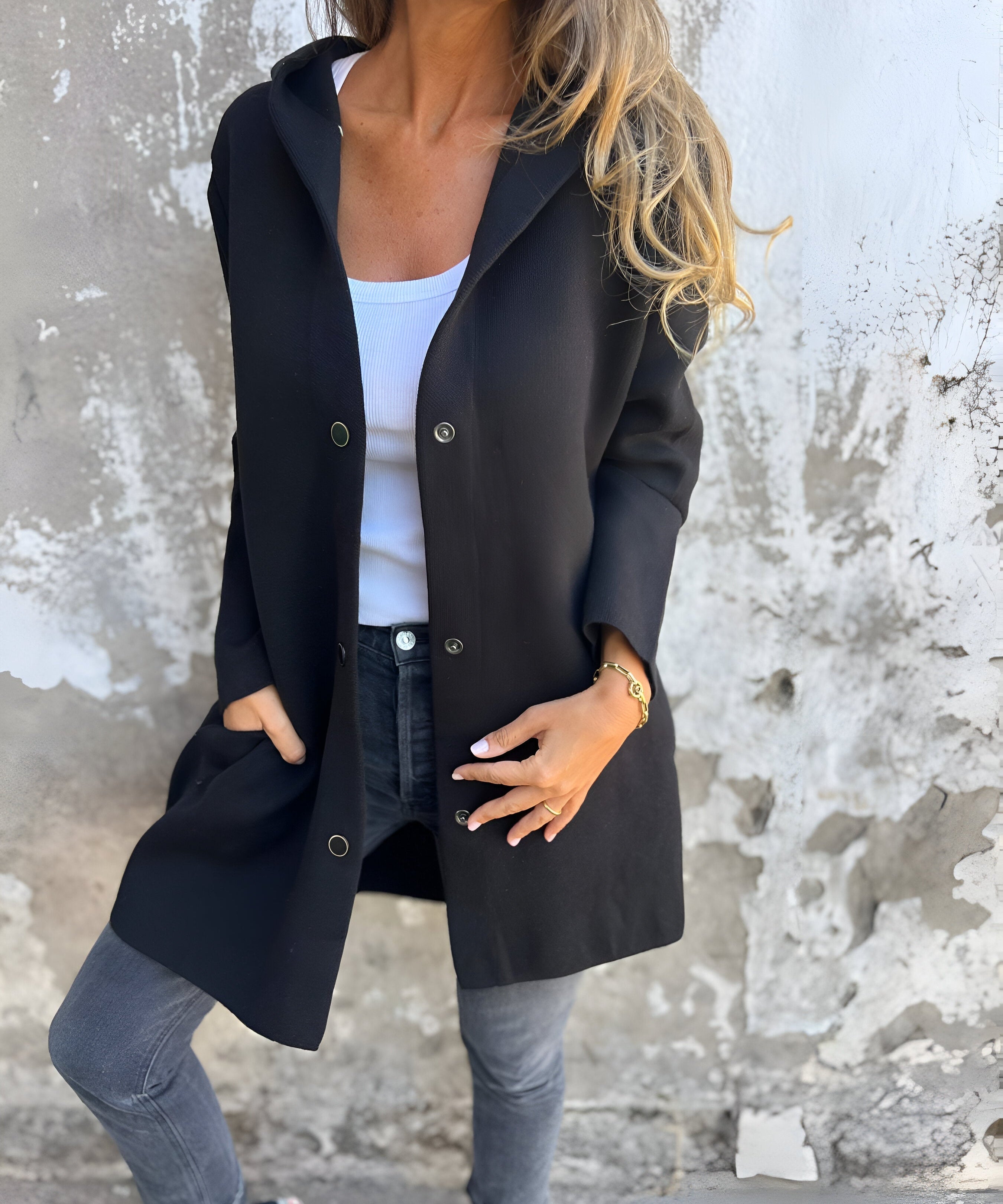 Ellie | Comfortable & Versatile Casual Hoodie Coat