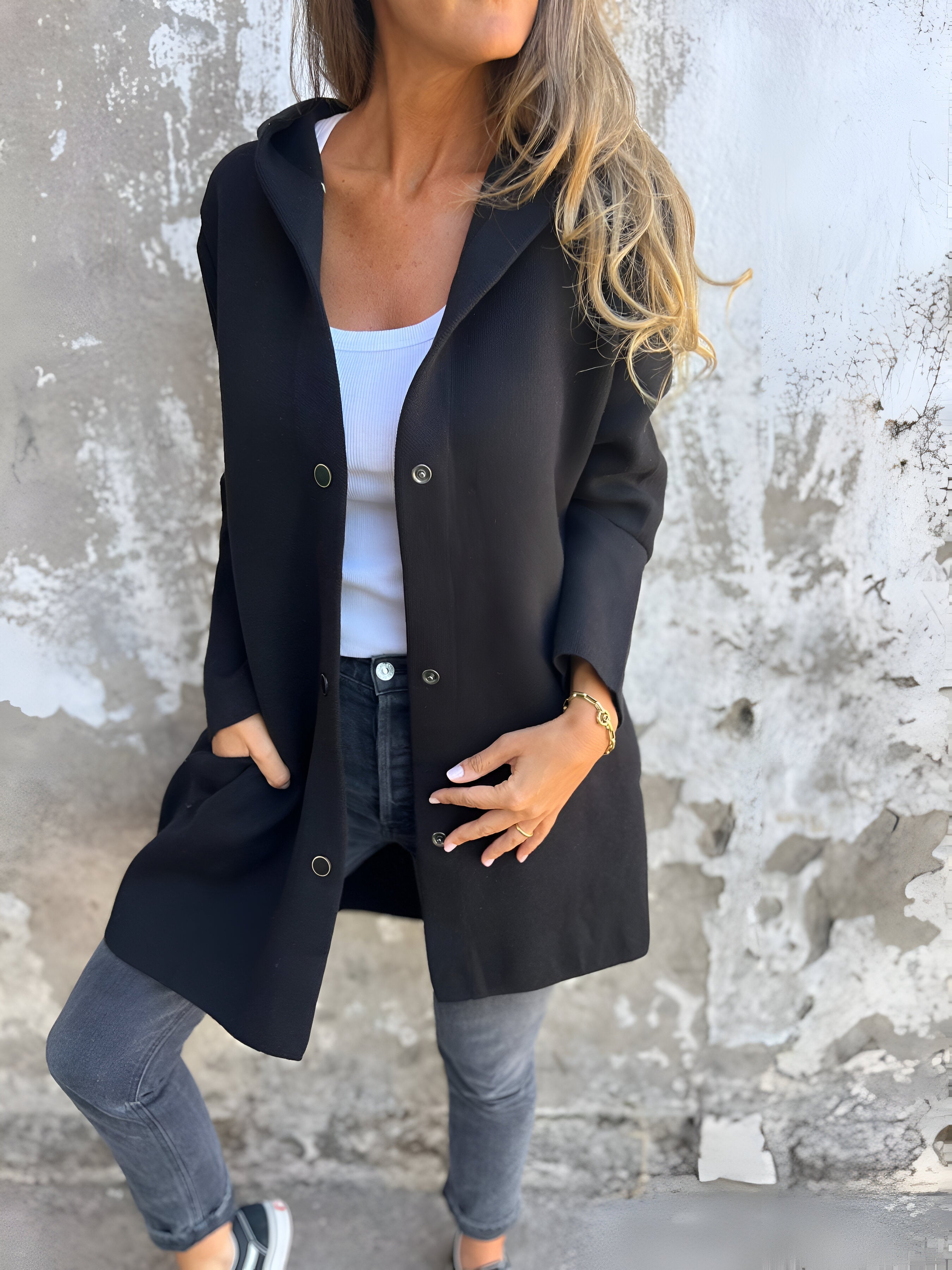 Ellie | Comfortable & Versatile Casual Hoodie Coat