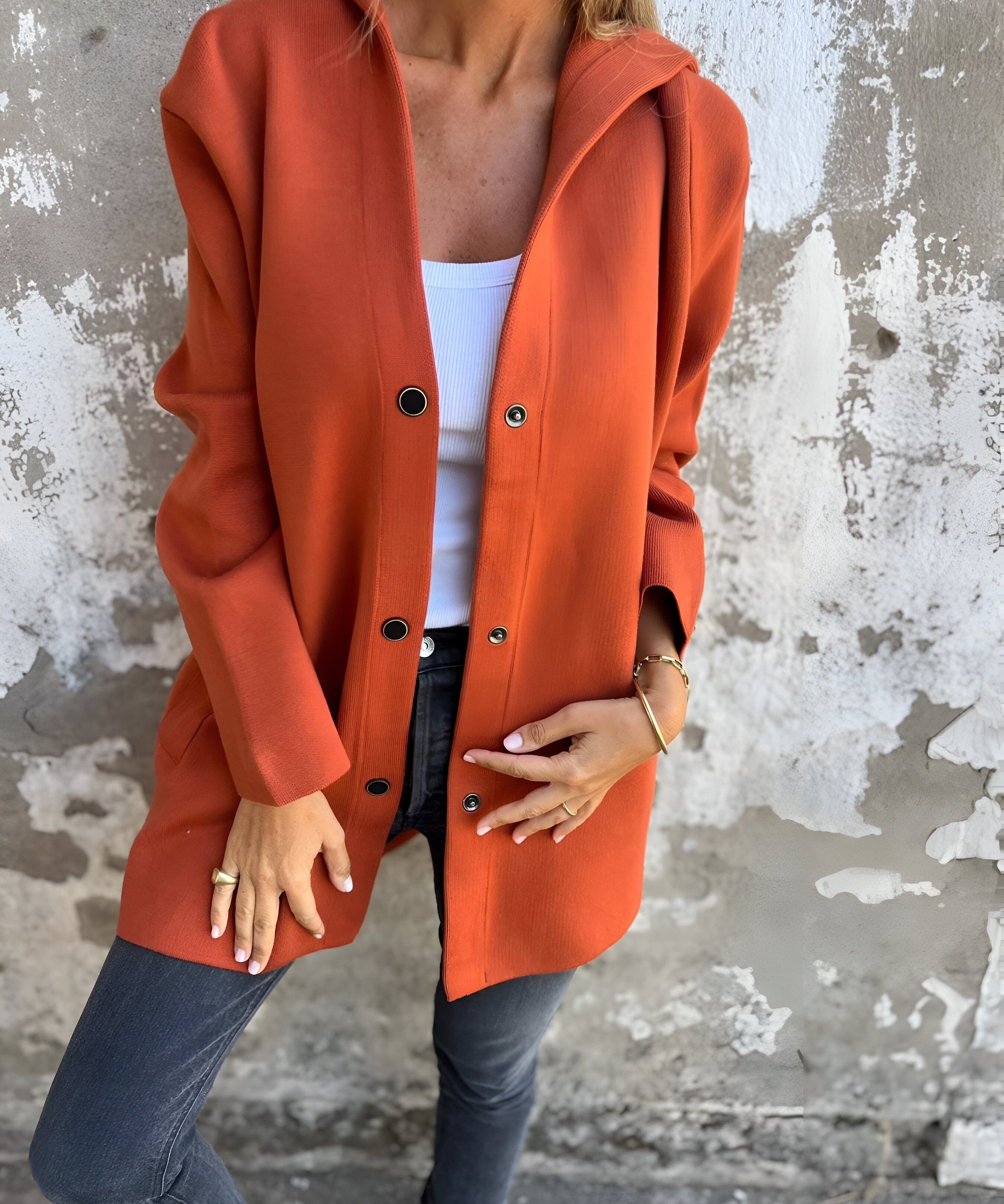 Ellie | Comfortable & Versatile Casual Hoodie Coat