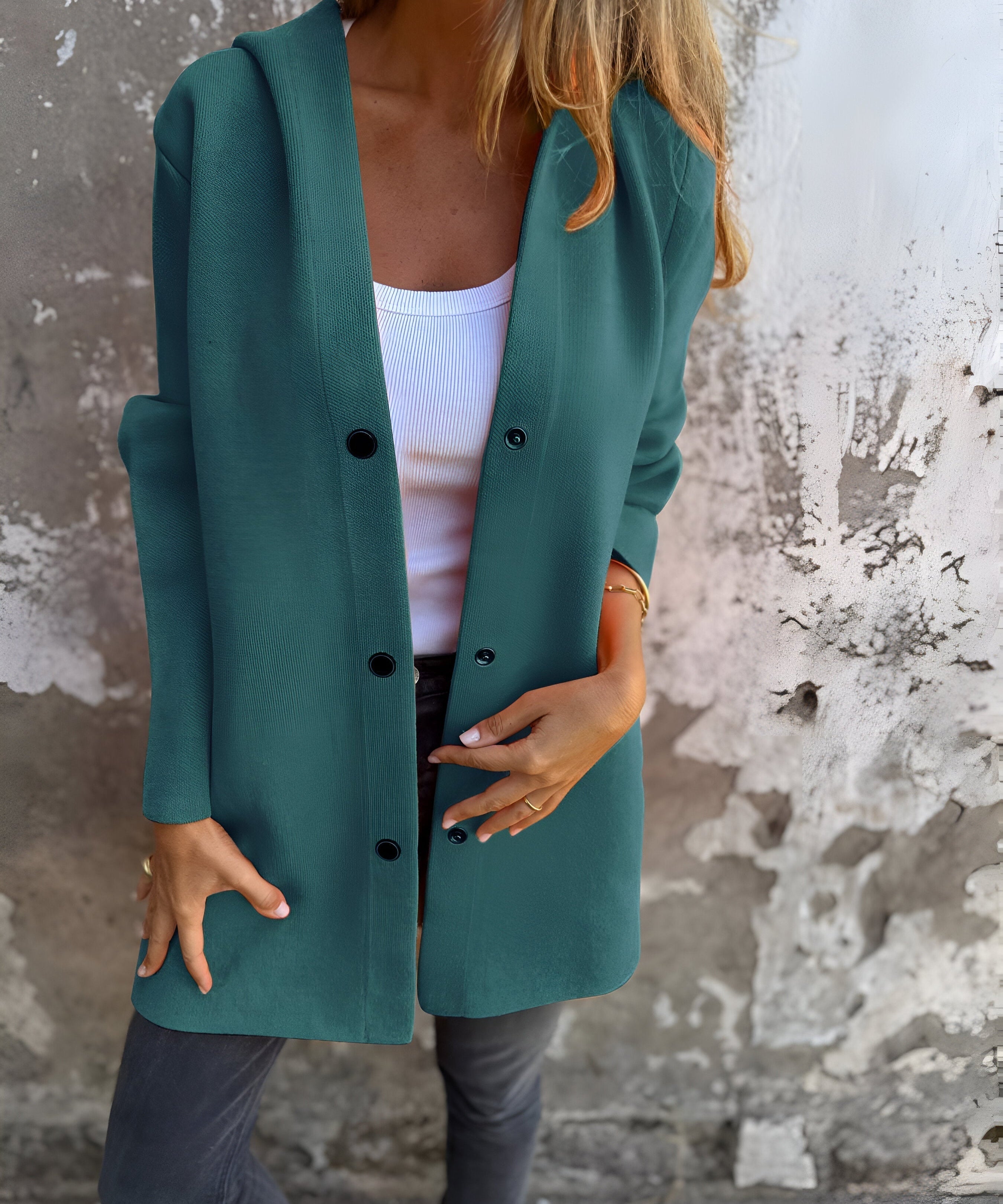 Ellie | Comfortable & Versatile Casual Hoodie Coat