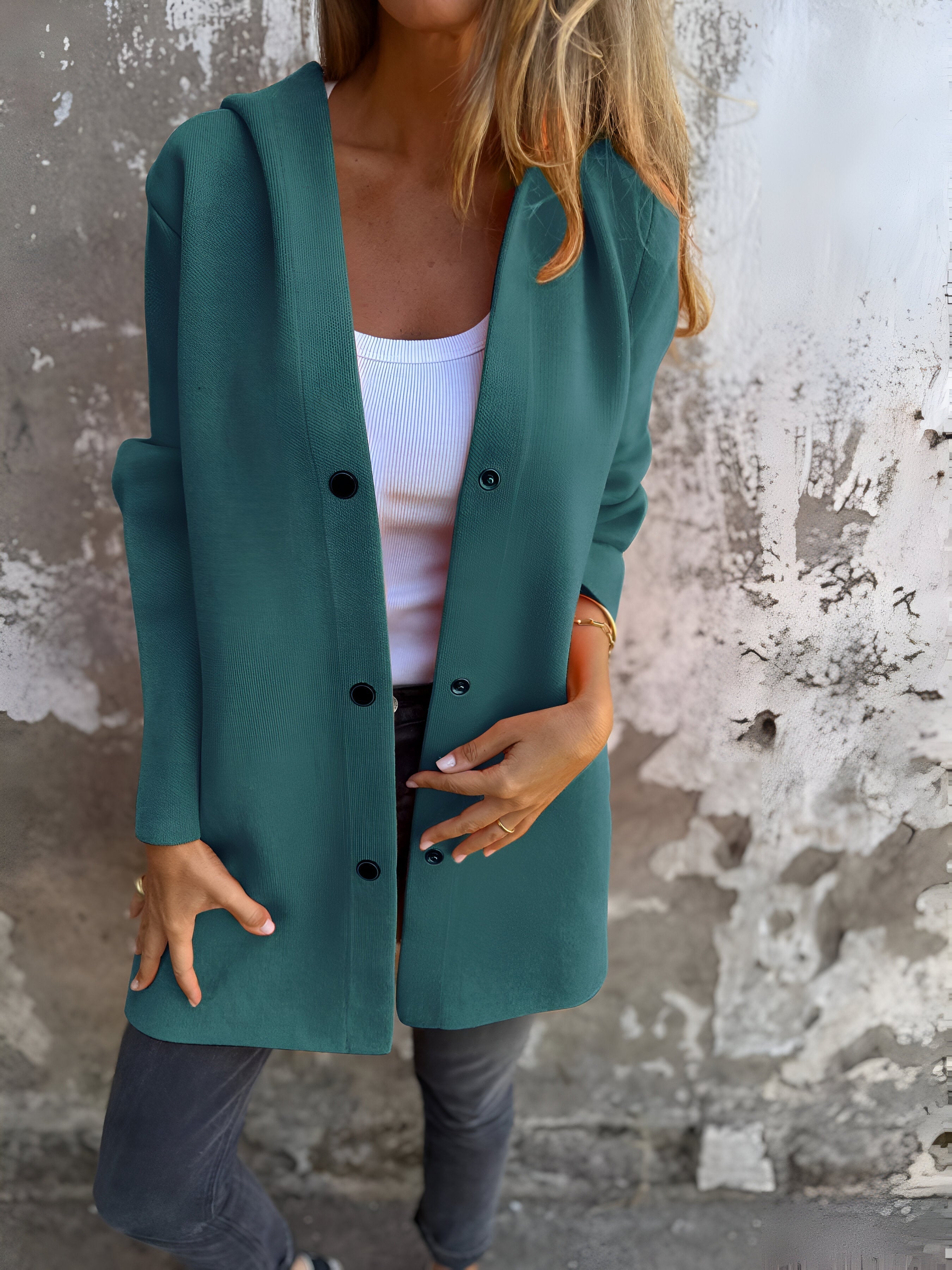Ellie | Comfortable & Versatile Casual Hoodie Coat
