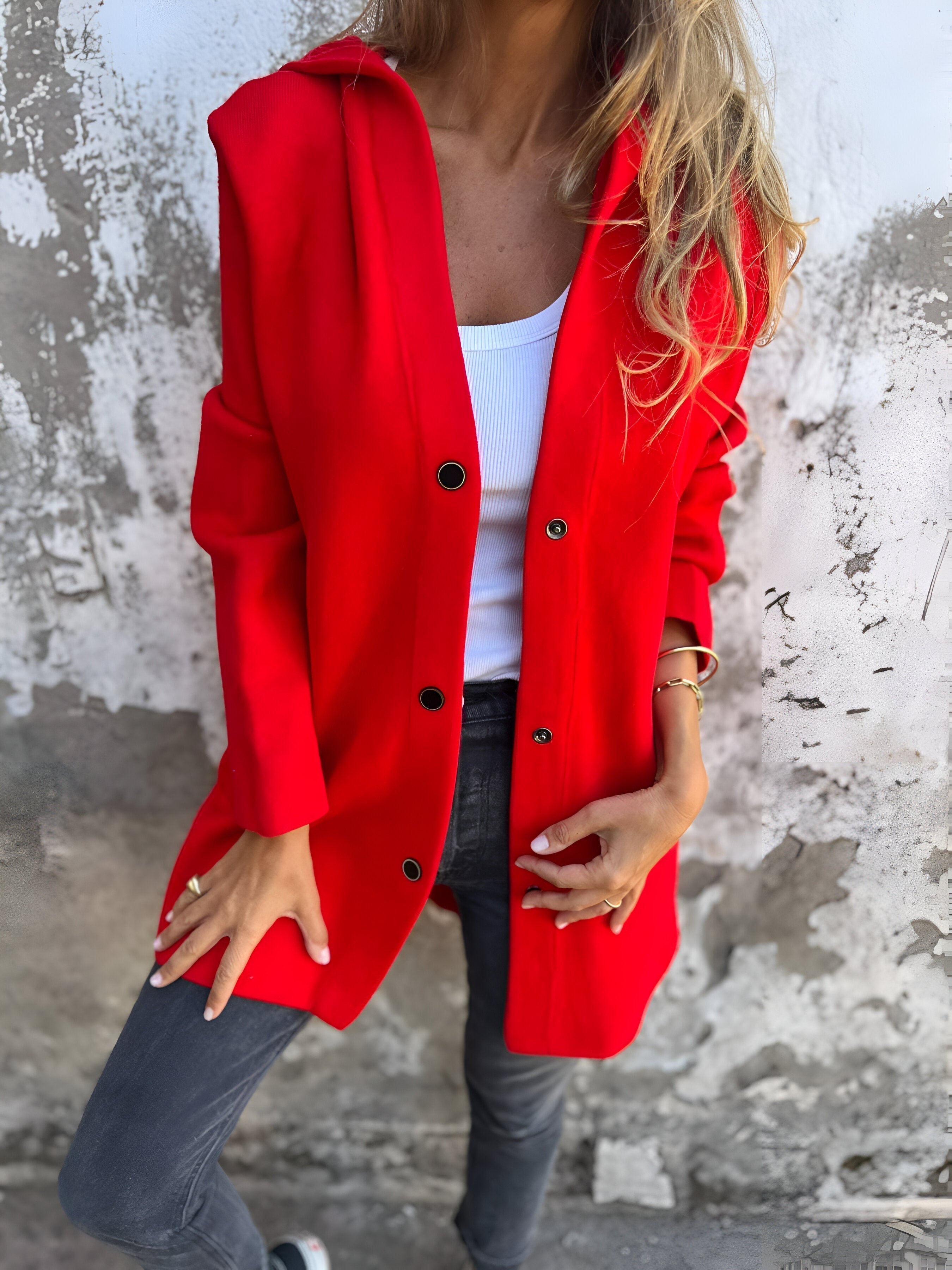 Ellie | Comfortable & Versatile Casual Hoodie Coat