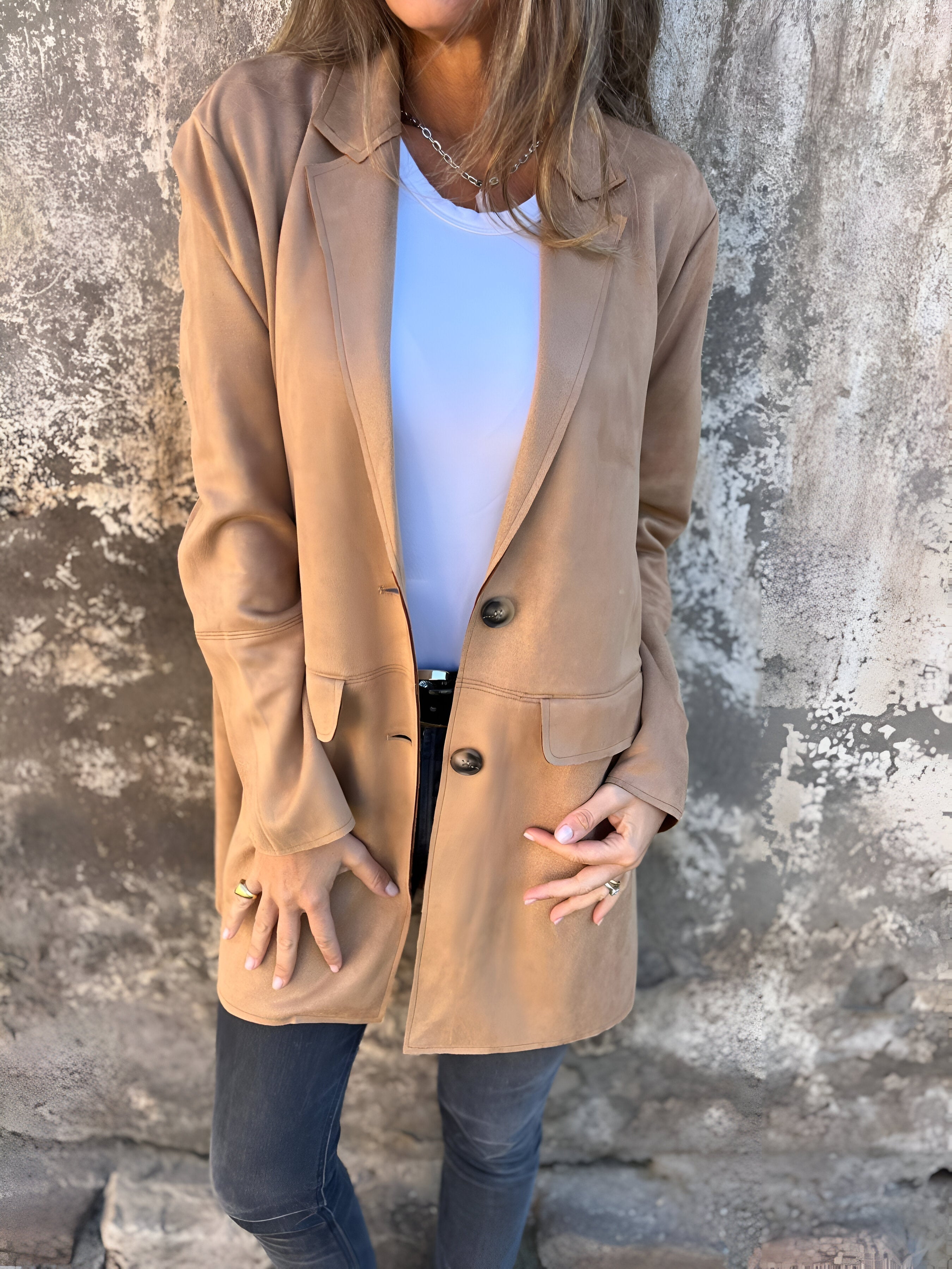 Imelda | Versatile Trendy Mid-Length Coat