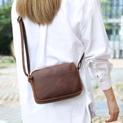 Asher | Vintage Leather Crossbody Bag