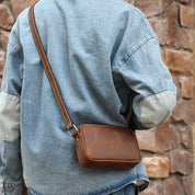 Asher | Vintage Leather Crossbody Bag