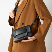 Kai | Leather Compact Crossbody Bag