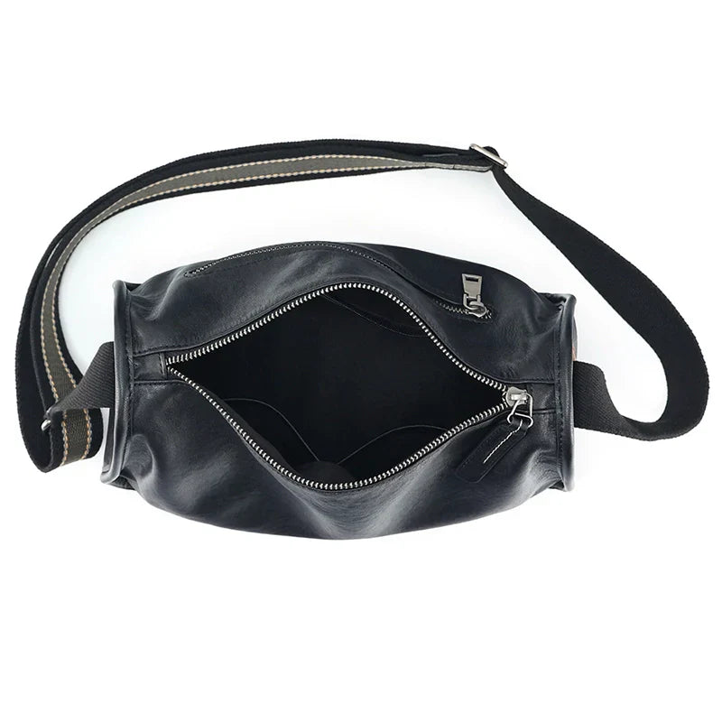Amanda | Classic Leather Urban Crossbody Bag
