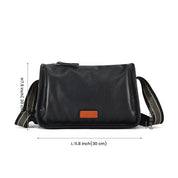 Amanda | Classic Leather Urban Crossbody Bag