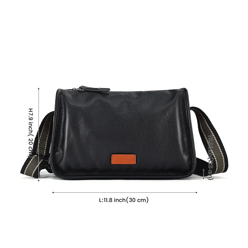 Amanda | Classic Leather Urban Crossbody Bag