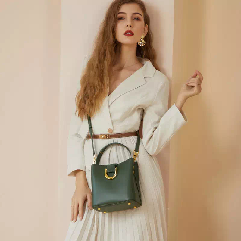 Blaire | Compact Leather Travel Crossbody Bag
