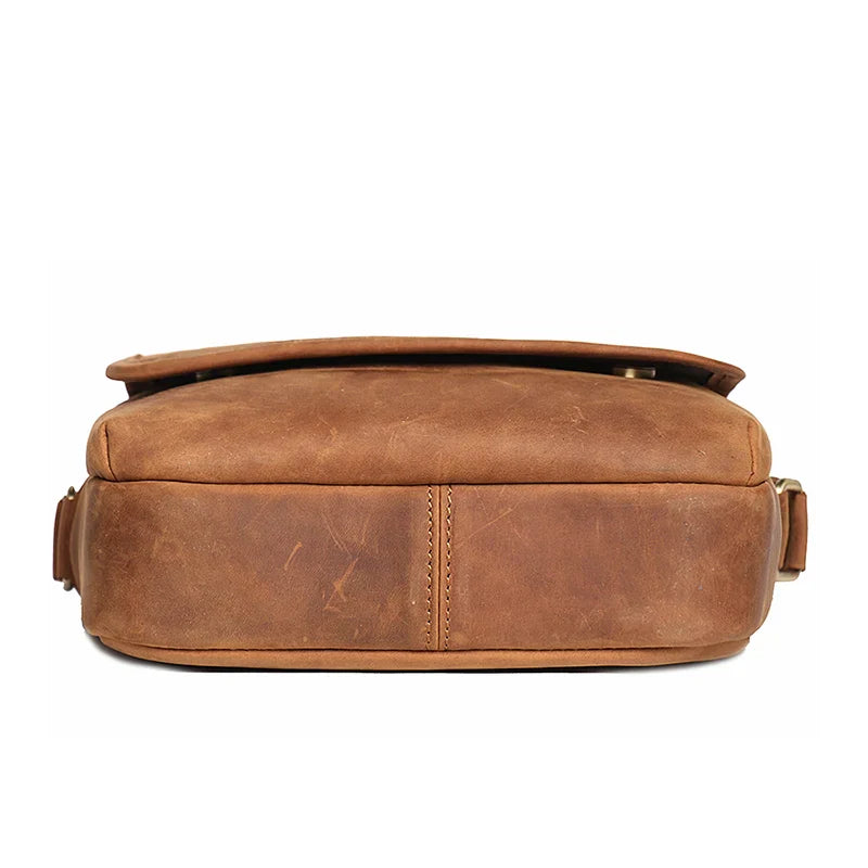 Rome | Compact Leather Small Crossbody Bag