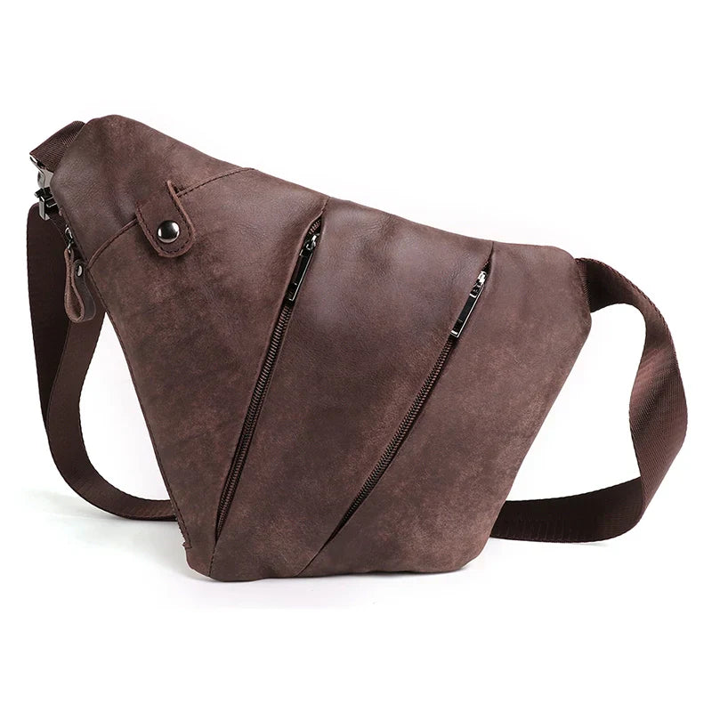 Grey | Urban Geometric Crossbody Bag