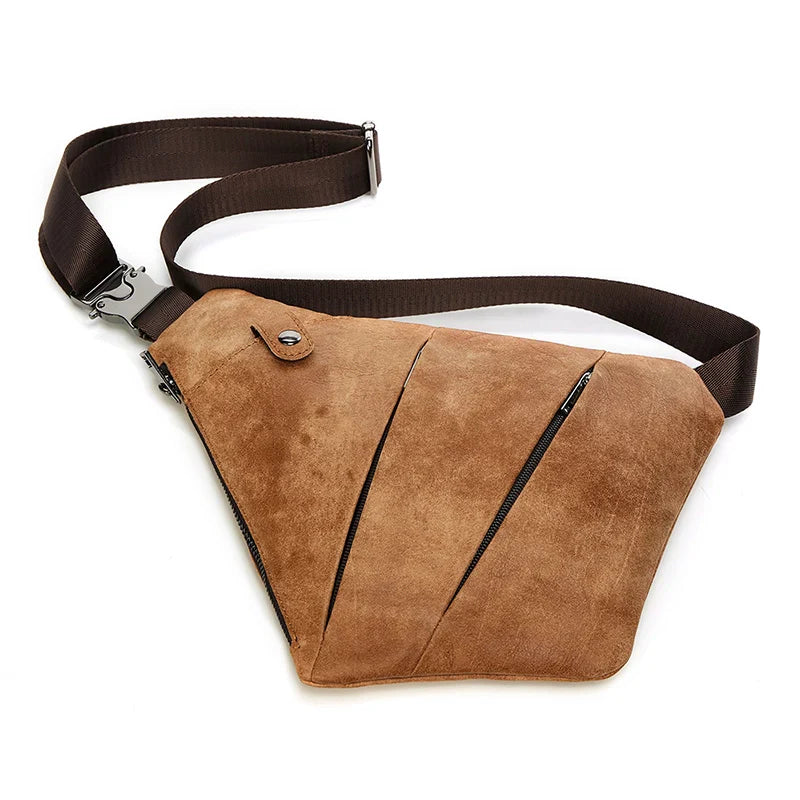 Grey | Urban Geometric Crossbody Bag