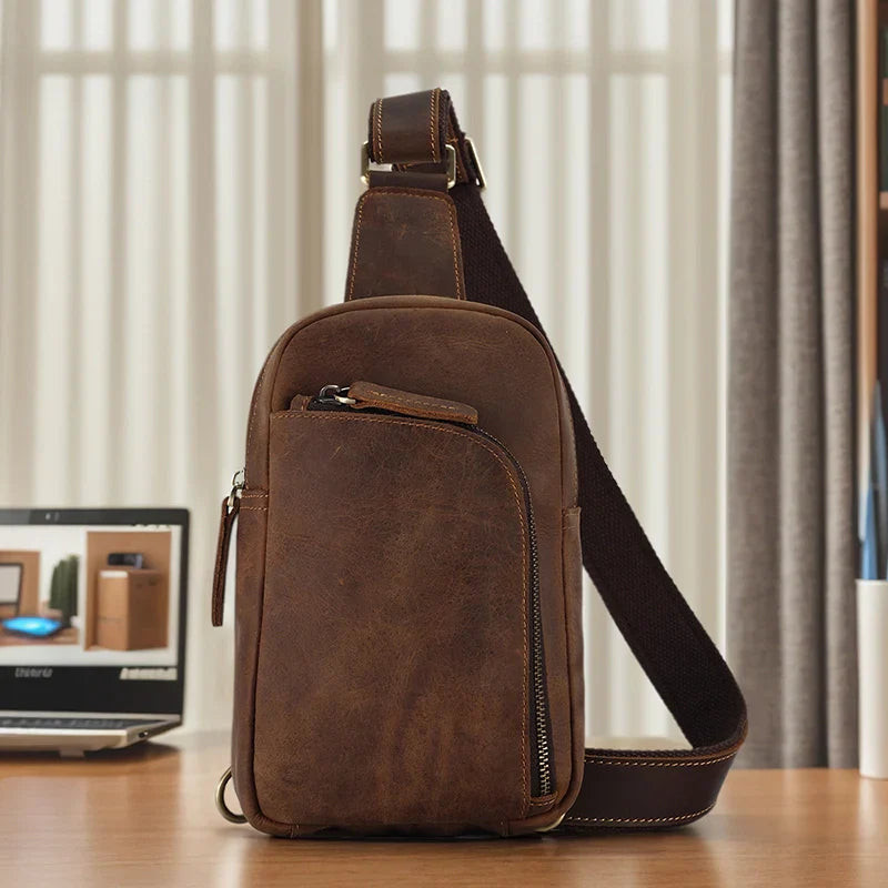 Rafael | Heritage Travel Leather Crossbody Bag