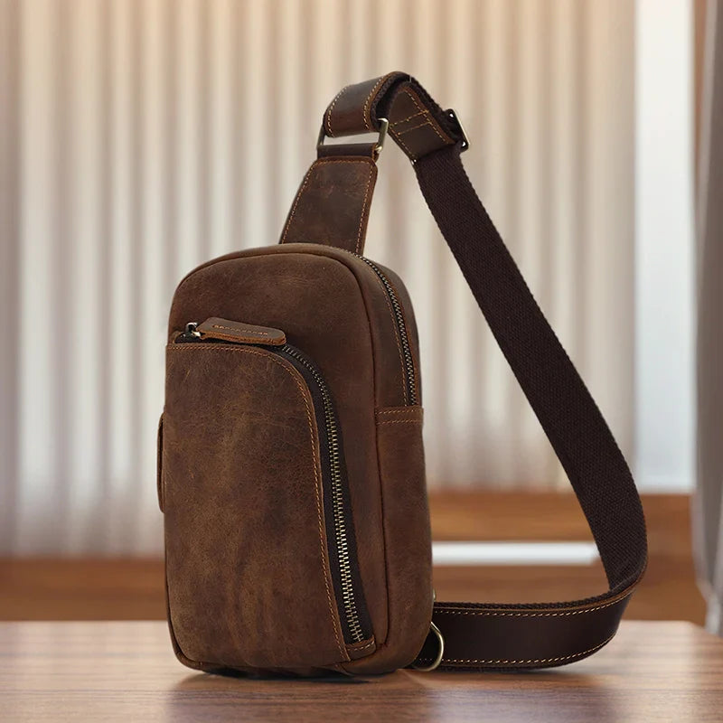 Rafael | Heritage Travel Leather Crossbody Bag