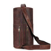 James | Vintage Cylinder Leather Crossbody Bag