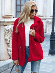 Cora | Plush Winter Coat – Embrace the Cozy Season