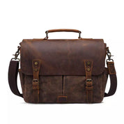 Gracelyn | Rugged Canvas Messenger Crossbody Bag