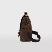 Gracelyn | Rugged Canvas Messenger Crossbody Bag