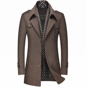 Frederick | Elegant Fitted Men's Overcoat