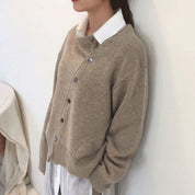 Iris |  Asymmetric Wrap Sweater – Elevate Your Everyday Style