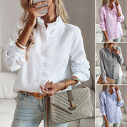 Vinna | Elegant Long Sleeve Blouse for Women