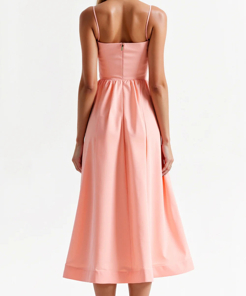 Aurelia Flowing Midi Dress - Light, Elegant, Effortlessly Stylish