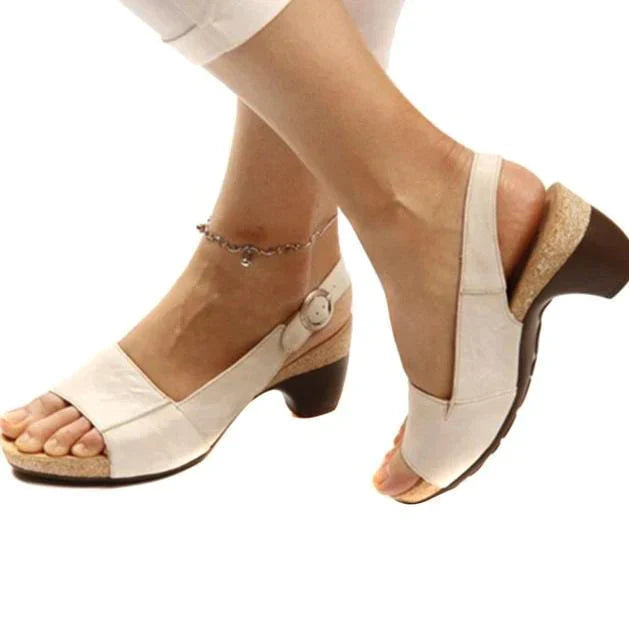 Stella | Comfortable Slingback Heeled Sandals for Everyday Wear