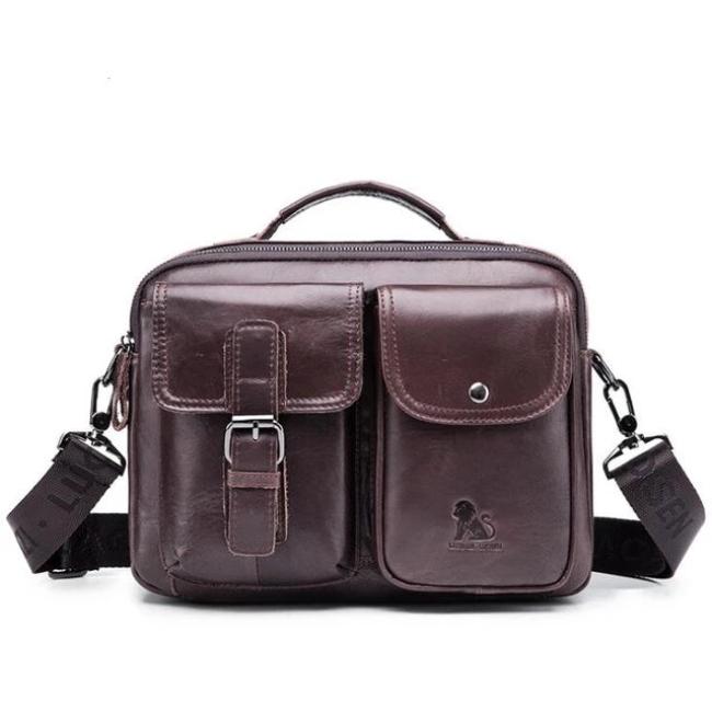 Emir | Men's Leather Crossbody Handbag