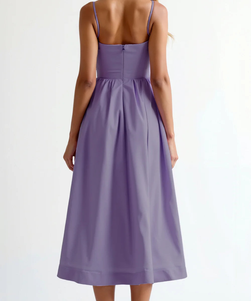 Aurelia Flowing Midi Dress - Light, Elegant, Effortlessly Stylish