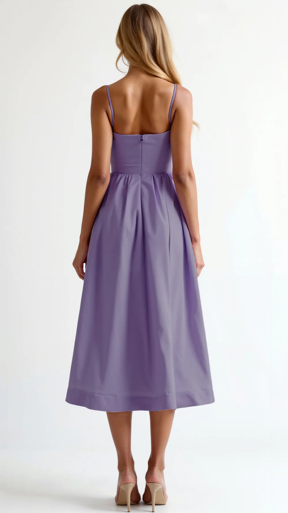 Aurelia Flowing Midi Dress - Light, Elegant, Effortlessly Stylish