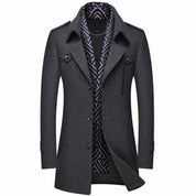 Frederick | Elegant Fitted Men's Overcoat