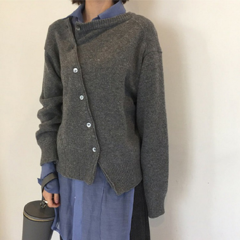 Iris |  Asymmetric Wrap Sweater – Elevate Your Everyday Style