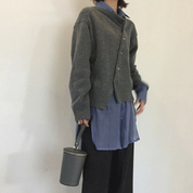 Iris |  Asymmetric Wrap Sweater – Elevate Your Everyday Style