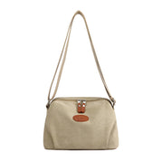 Lorah | Secure-Zip Canvas Crossbody Bag