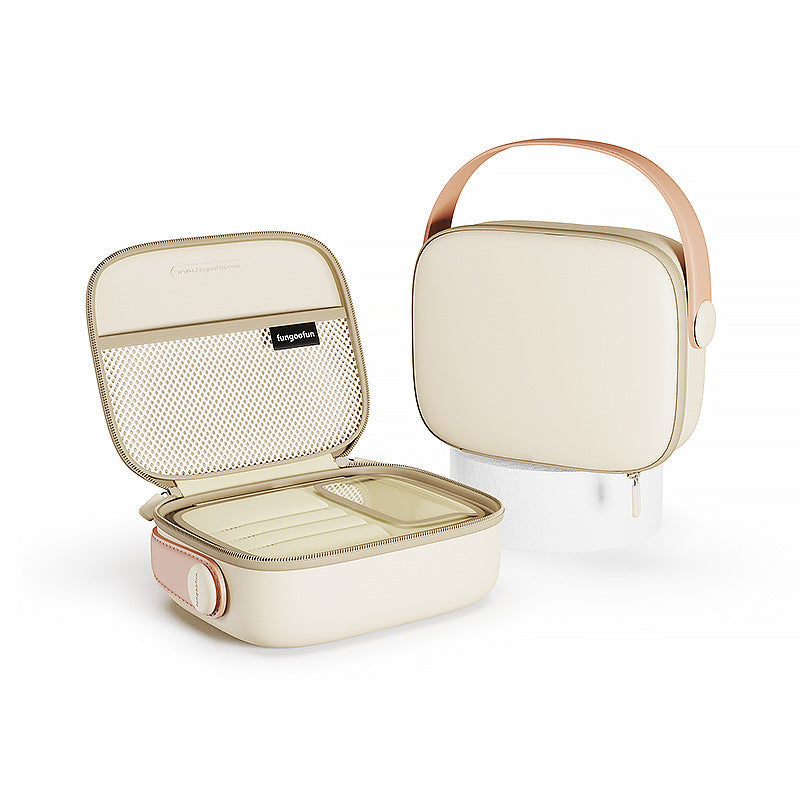 Anna | Stylish & Secure Multi-Compartment Makeup Case
