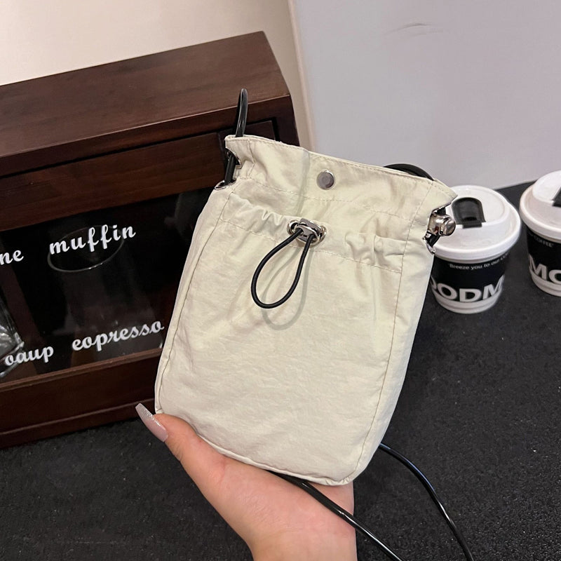 Marie | Compact Drawstring Crossbody Bag