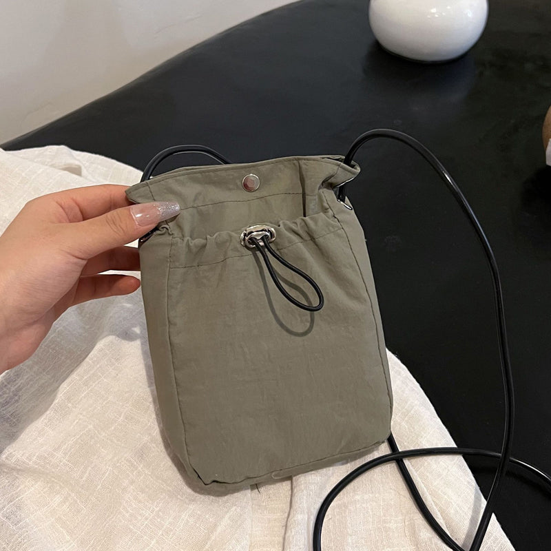 Marie | Compact Drawstring Crossbody Bag