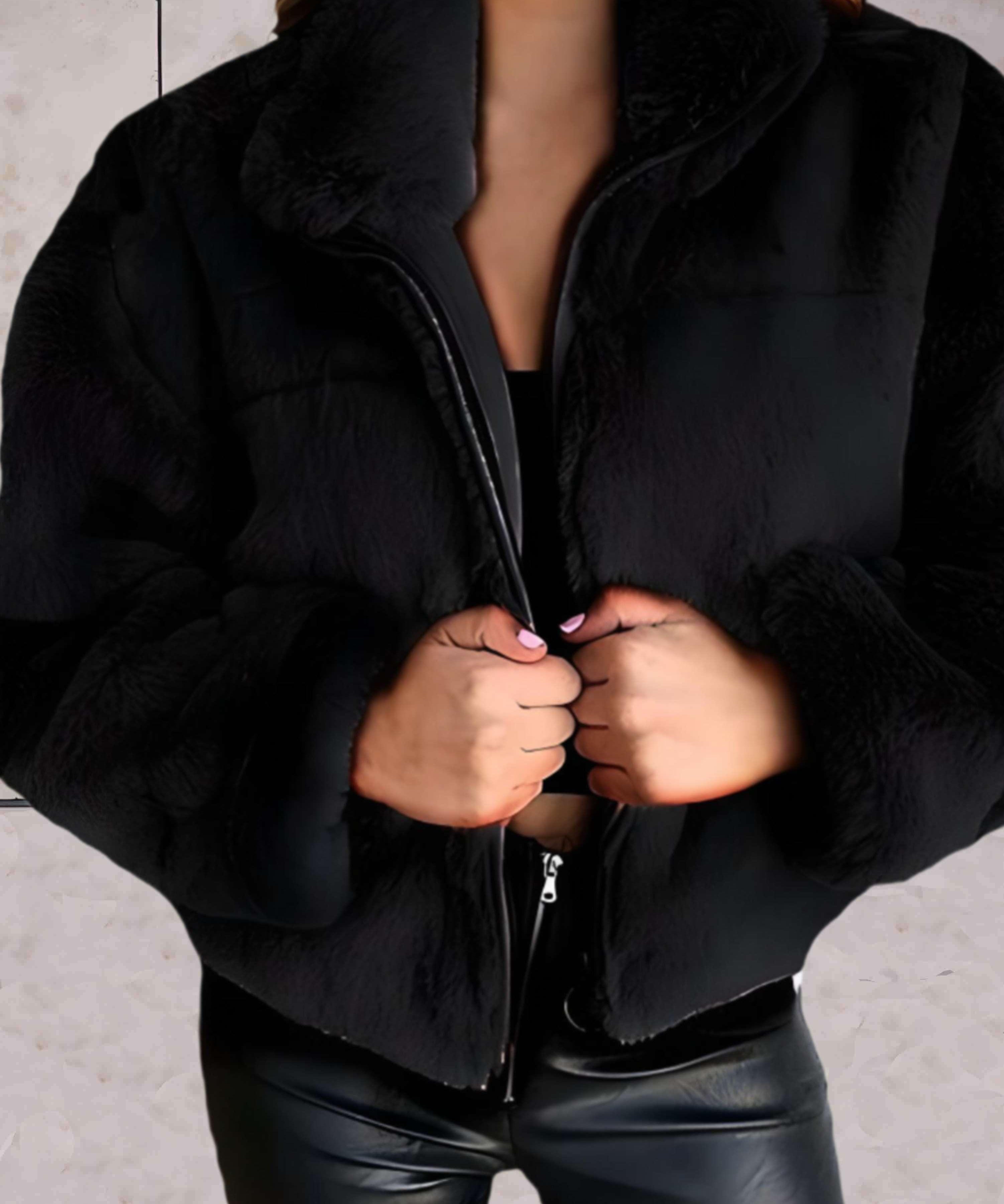 Lillia | Trendy Cozy Zip-Up Jacket