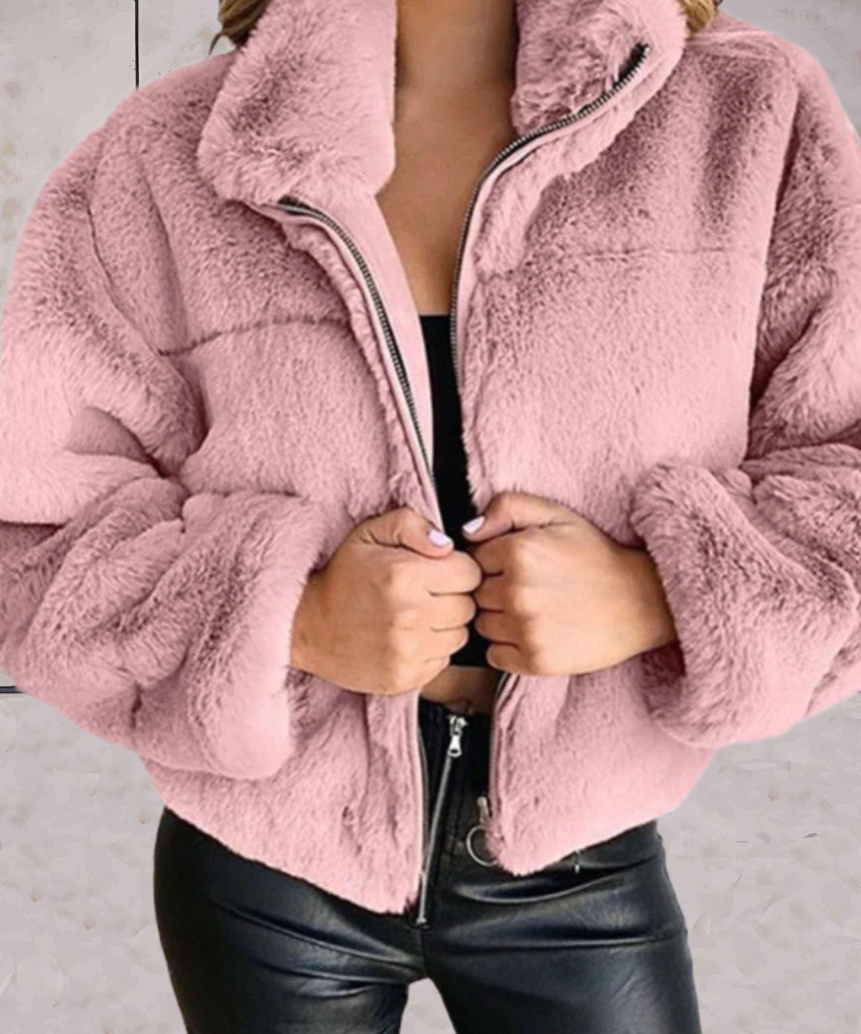 Lillia | Trendy Cozy Zip-Up Jacket