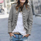 Spadamin | Women's Long Sleeve Coat | Warm