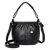 Michaela | Pleated Bucket Crossbody Bag