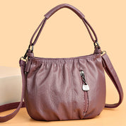 Michaela | Pleated Bucket Crossbody Bag