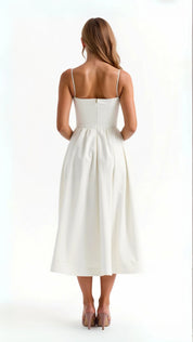 Aurelia Flowing Midi Dress - Light, Elegant, Effortlessly Stylish